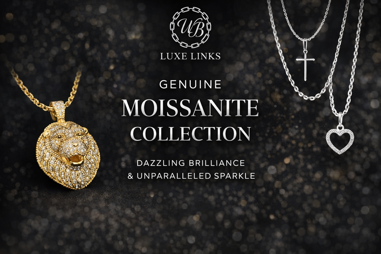 Luxe Links - Moissanite Collection