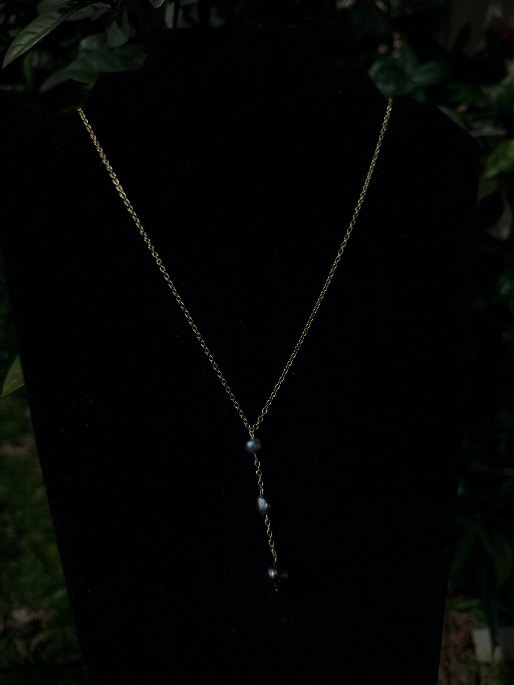 14k Gold Filled Triple Pearl