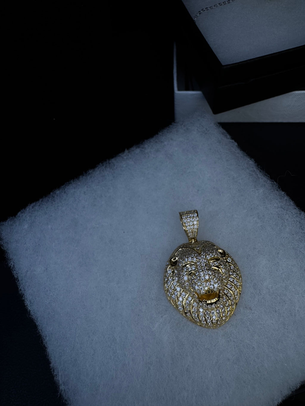 4CT 14k Gold Filled Lion Pendant