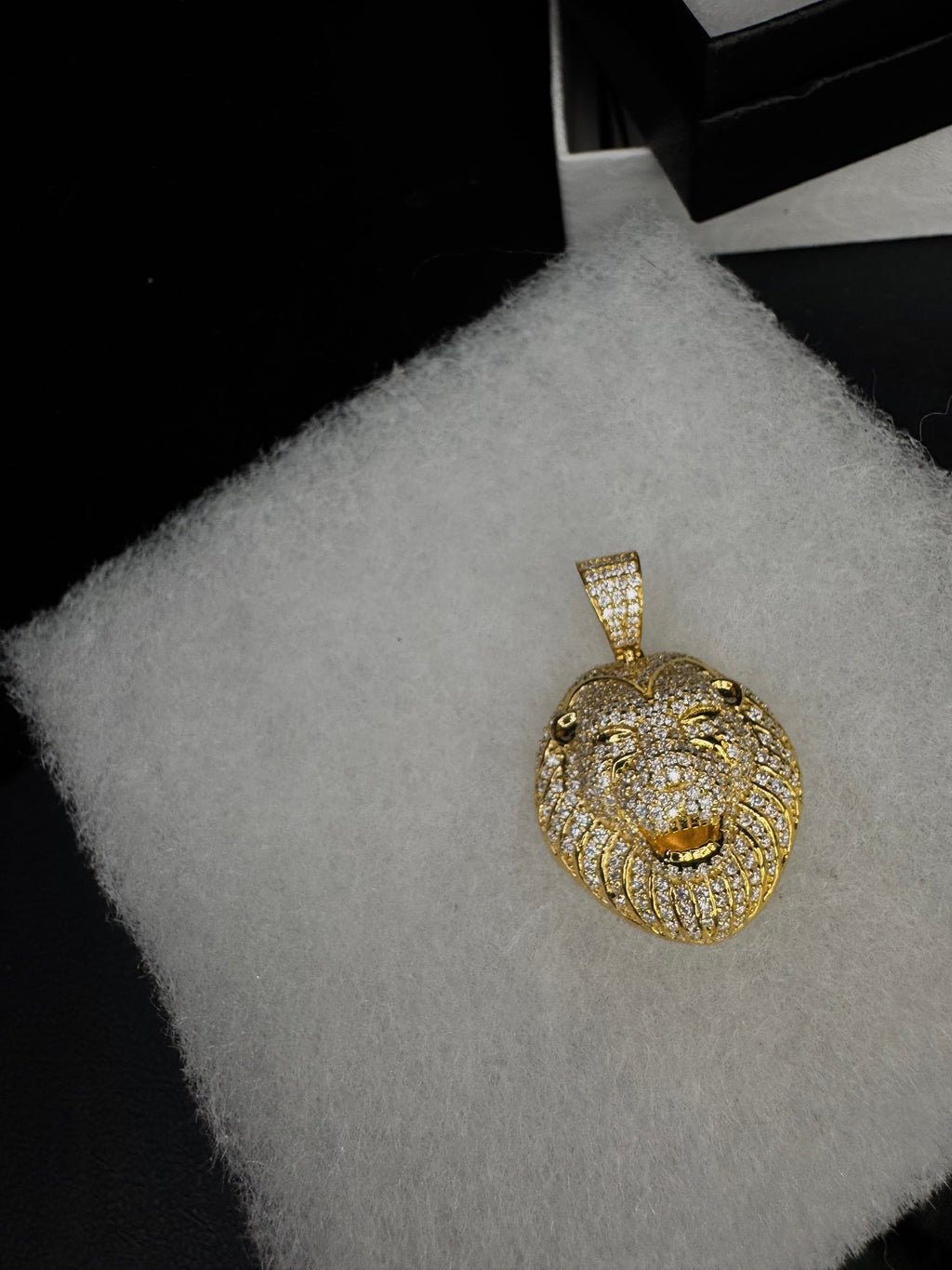 4CT 14k Gold Filled Lion Pendant
