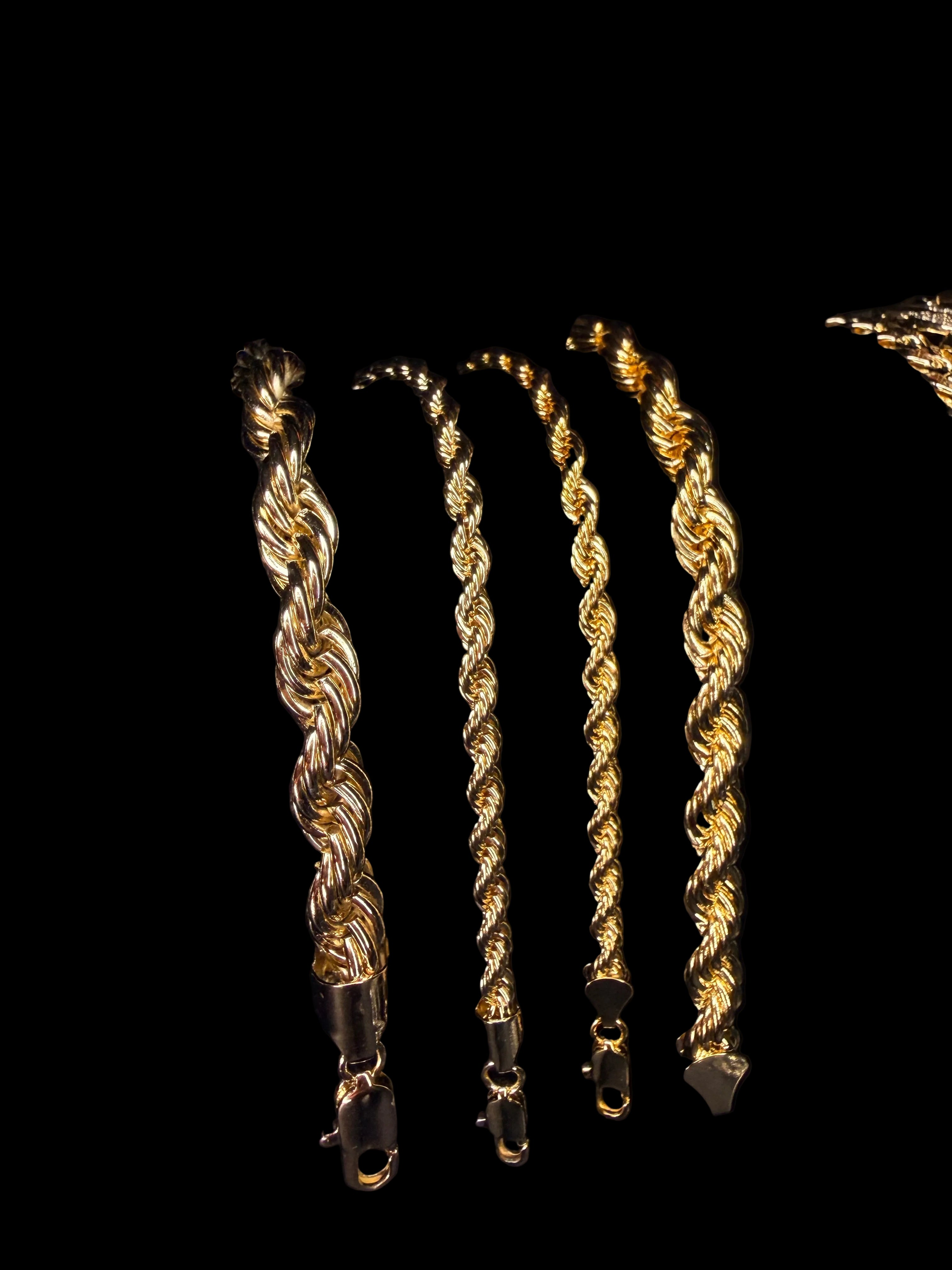14k Gold Filled Rope Bracelets