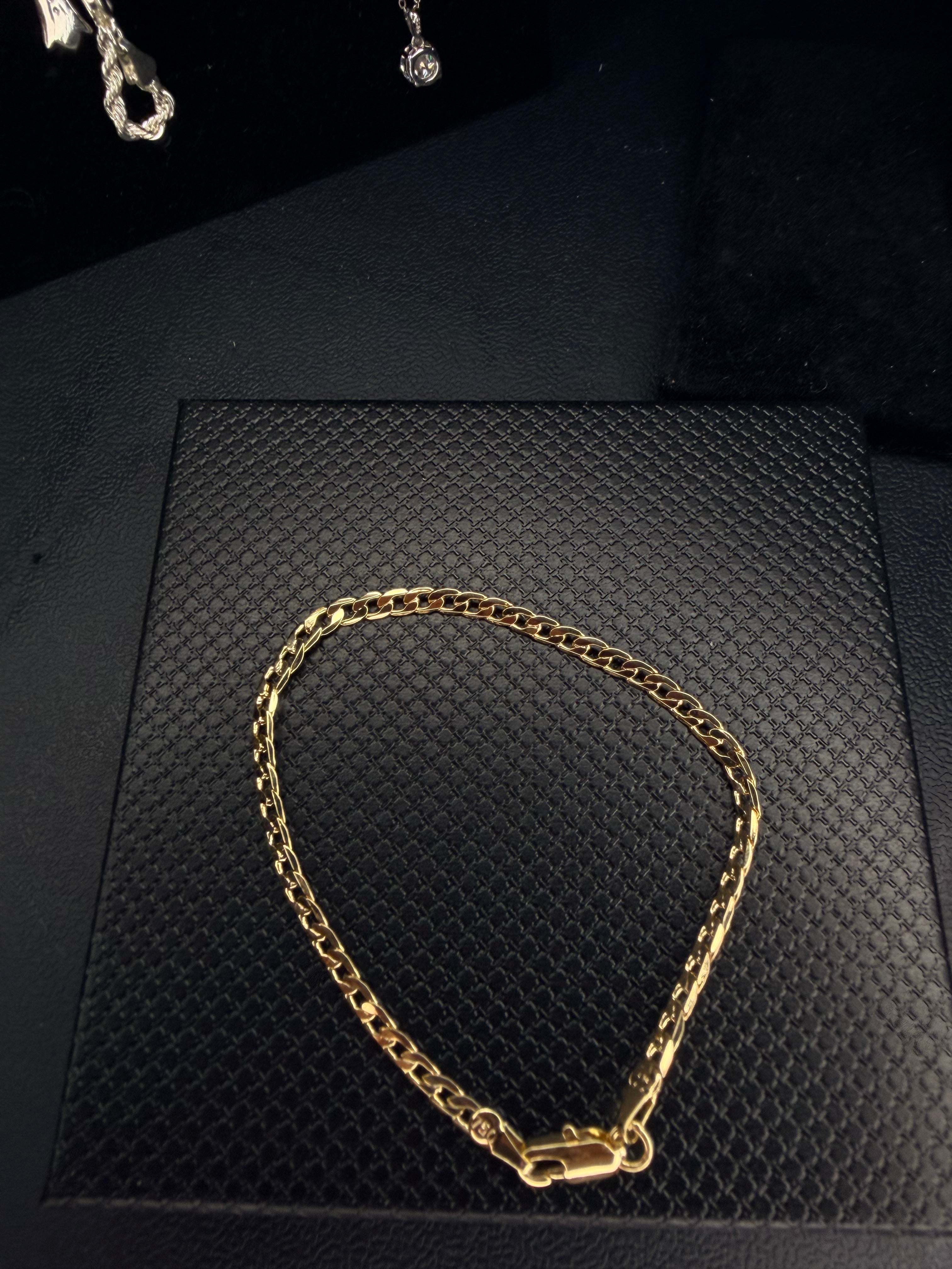 Gold Filled Cuban Link Bracelet