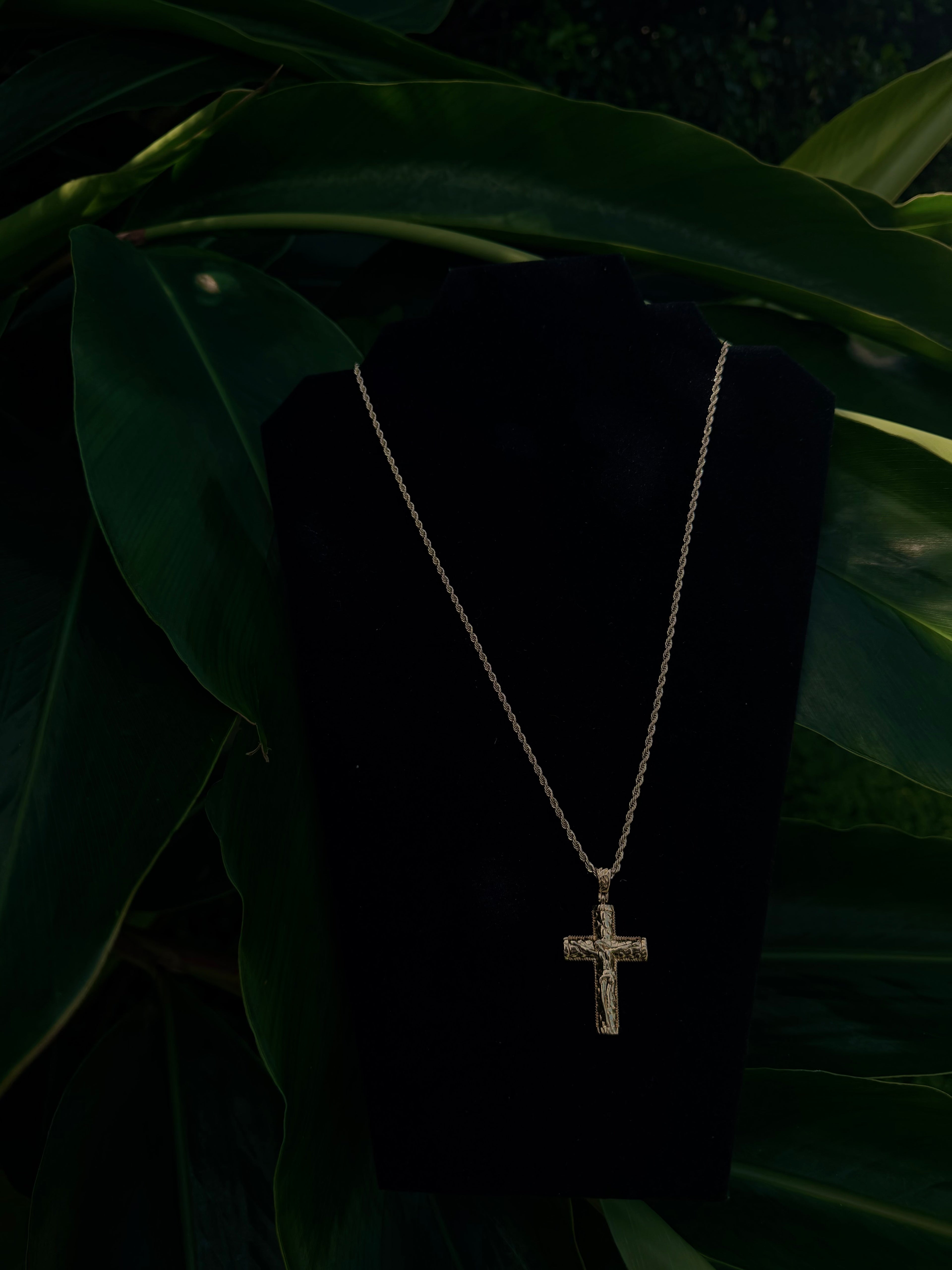 14k Gold Filled Jesus Cross Pendant