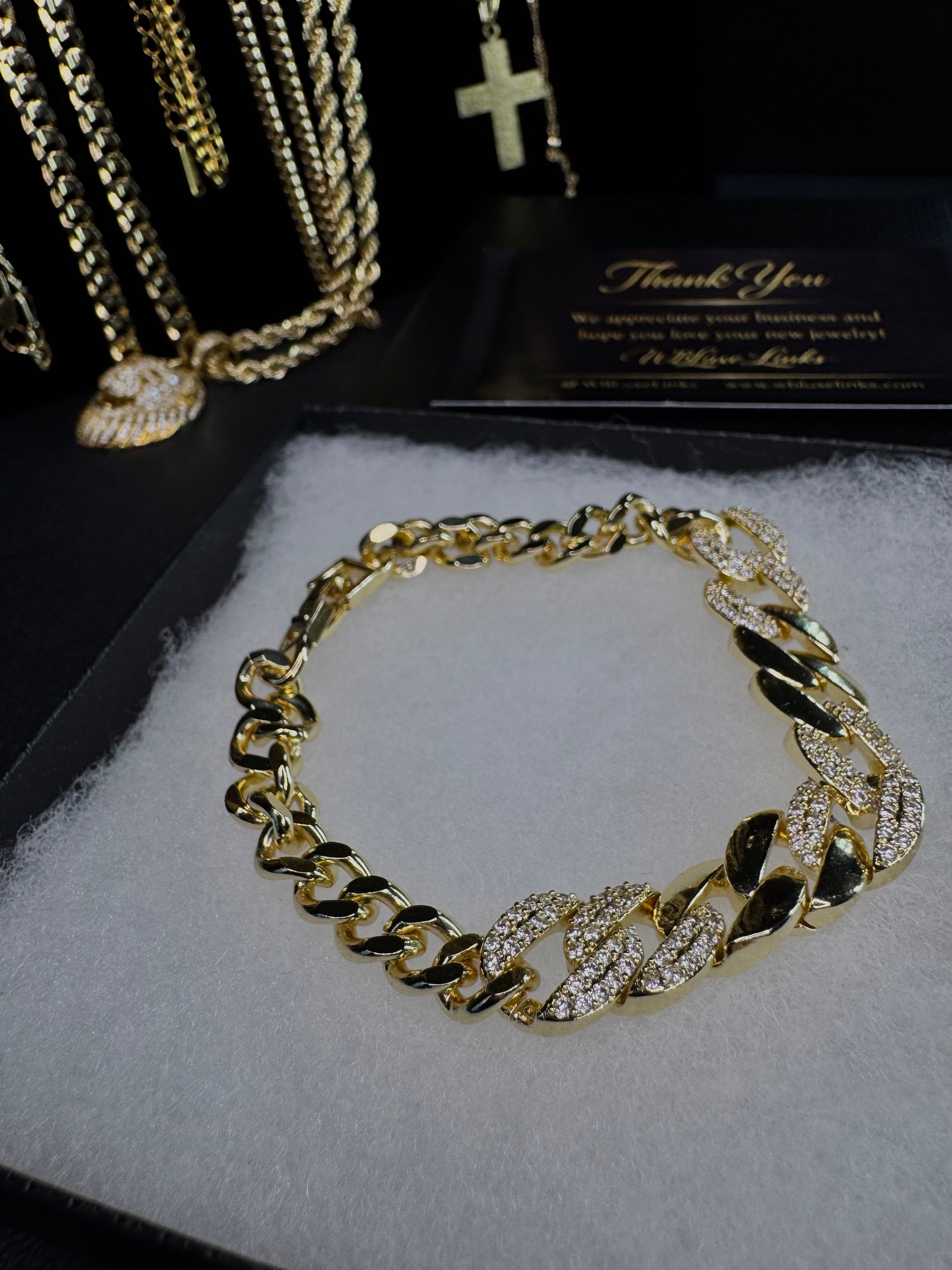 14k Gold Filled Cuban Curb Link