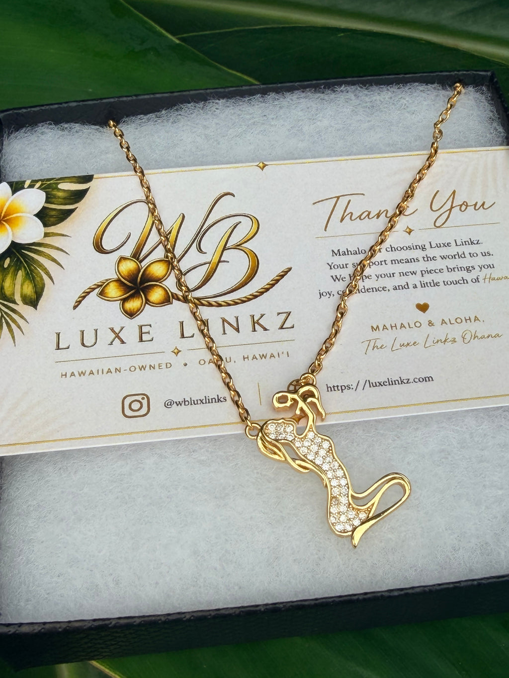 Moissanite Mom Necklace – 14K Gold Filled