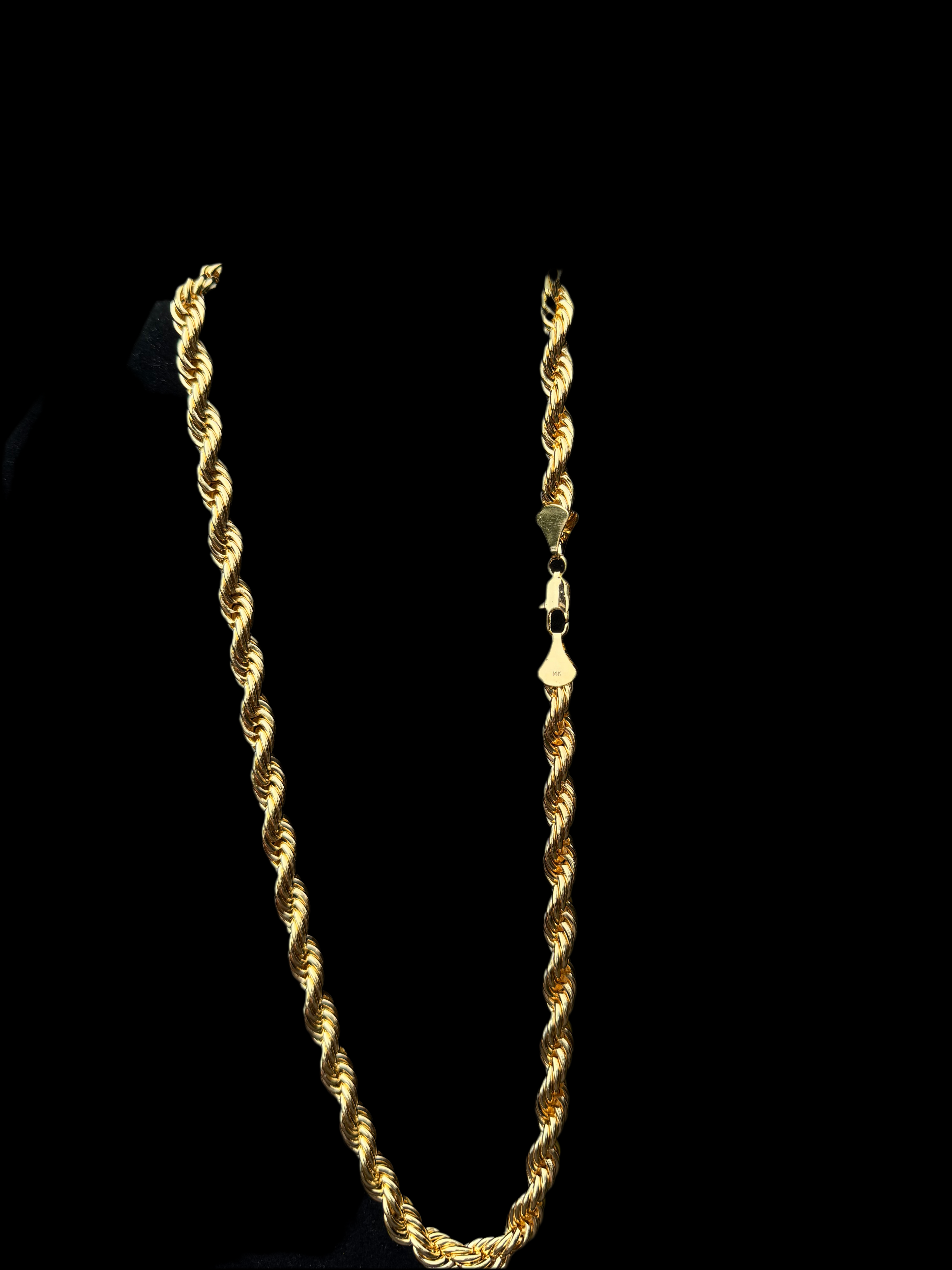 14k Gold Filled 9mm 14” Rope