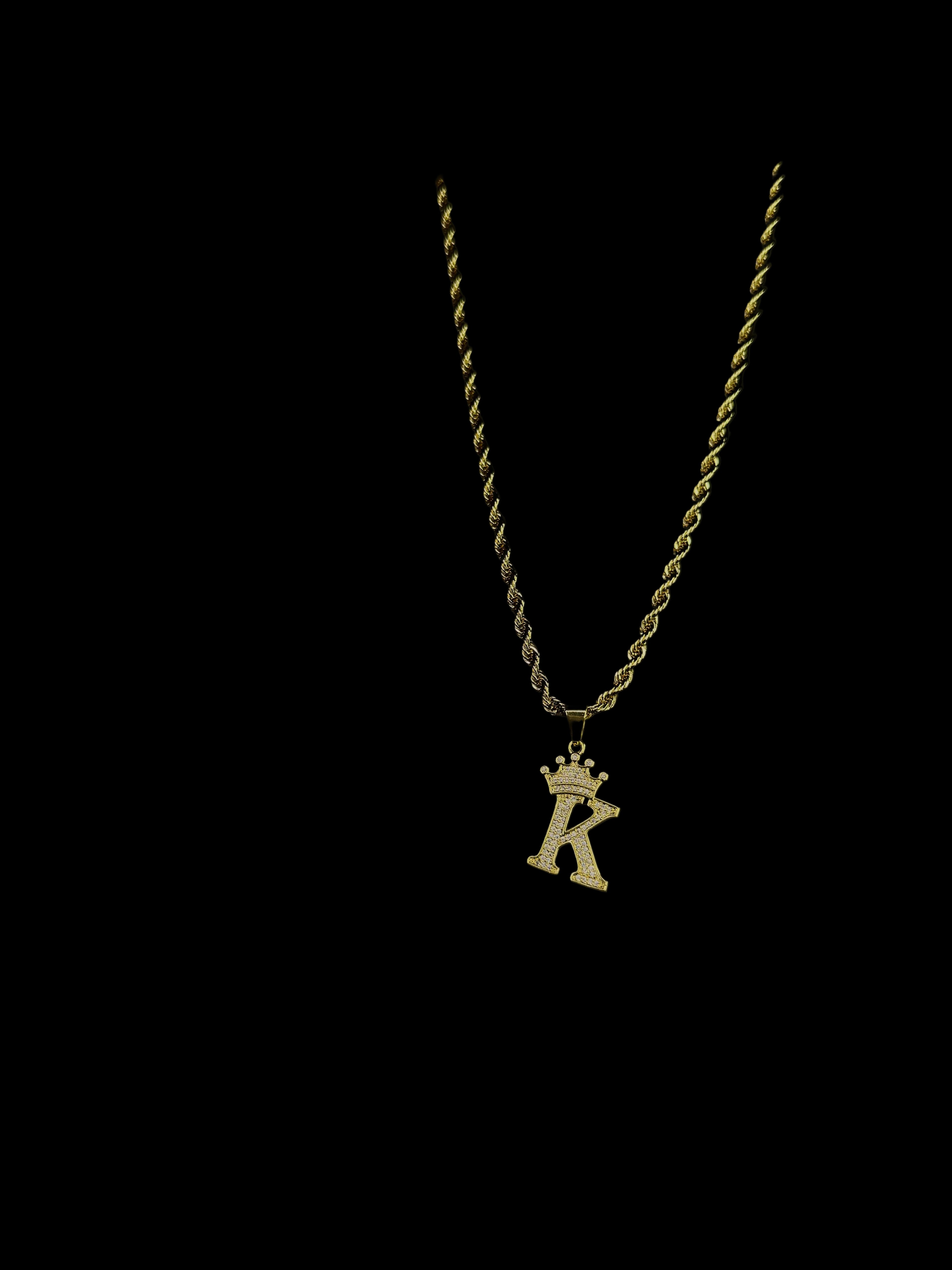 14k Gold Filled Initial Pendants