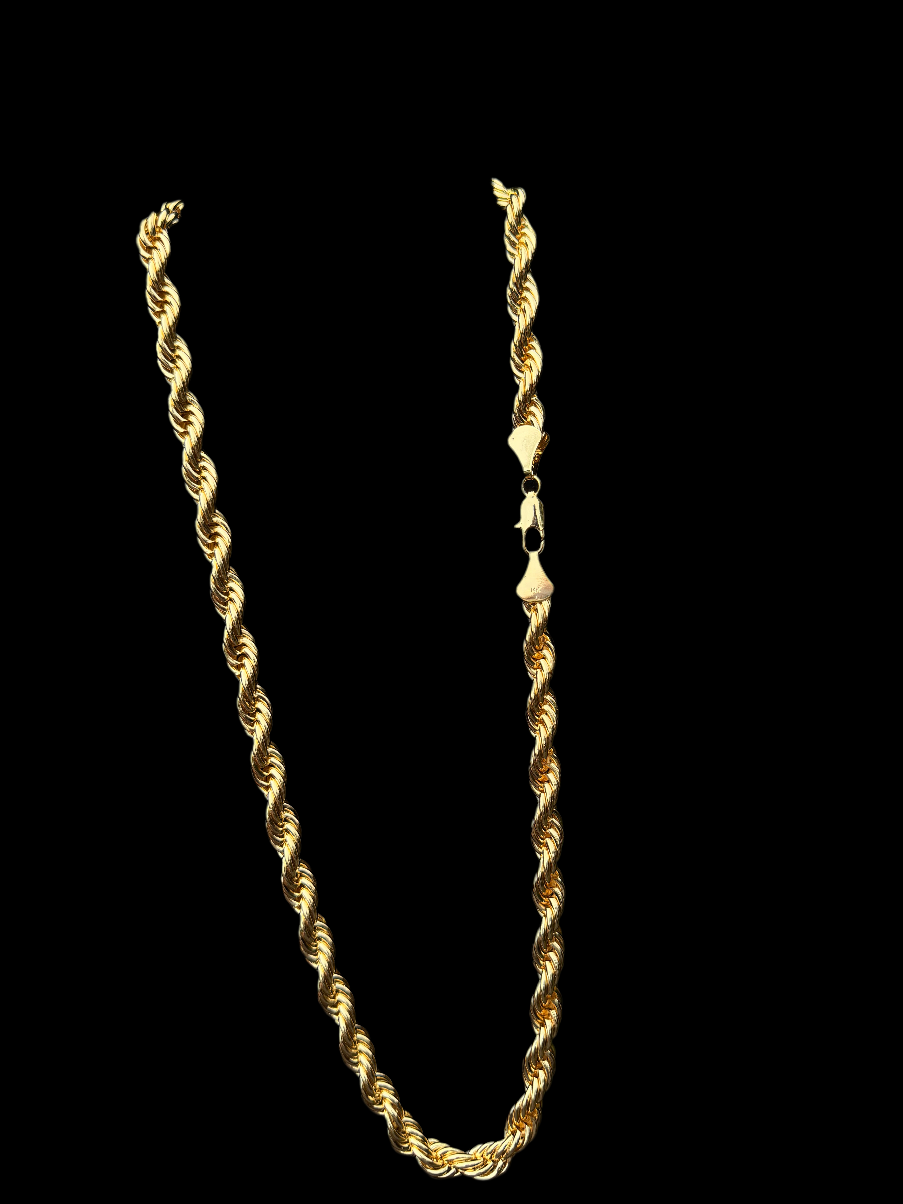 14k Gold Filled 9mm 14” Rope