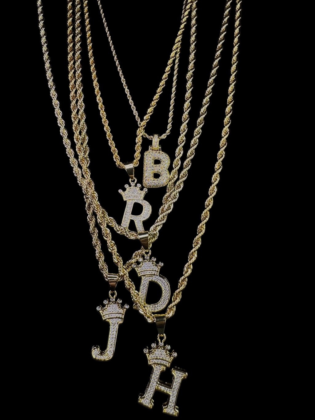 14k Gold Filled Initial Pendants – Personalized Elegant Necklaces