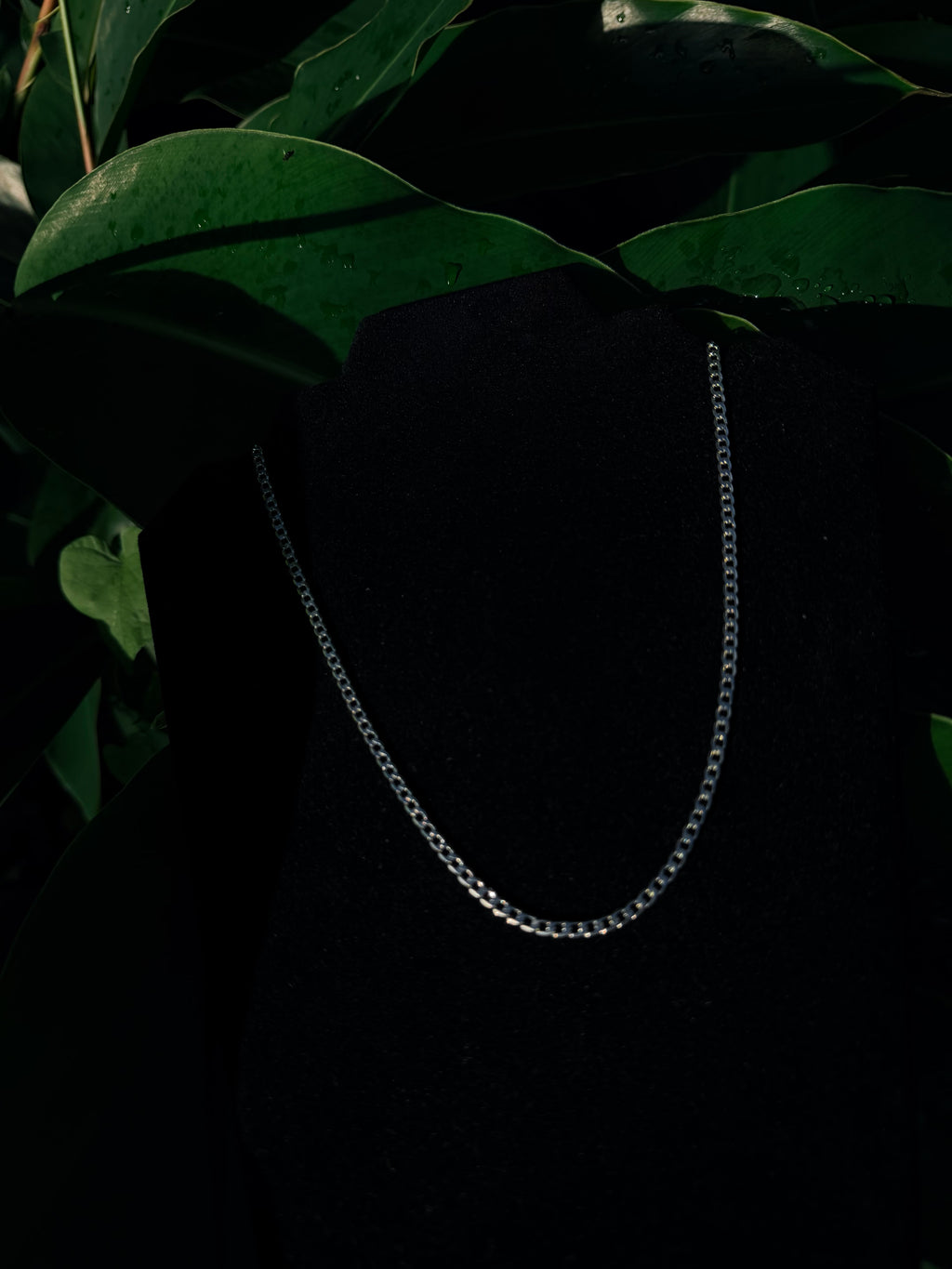 Solid 925 Sterling Silver Curb Link Chain