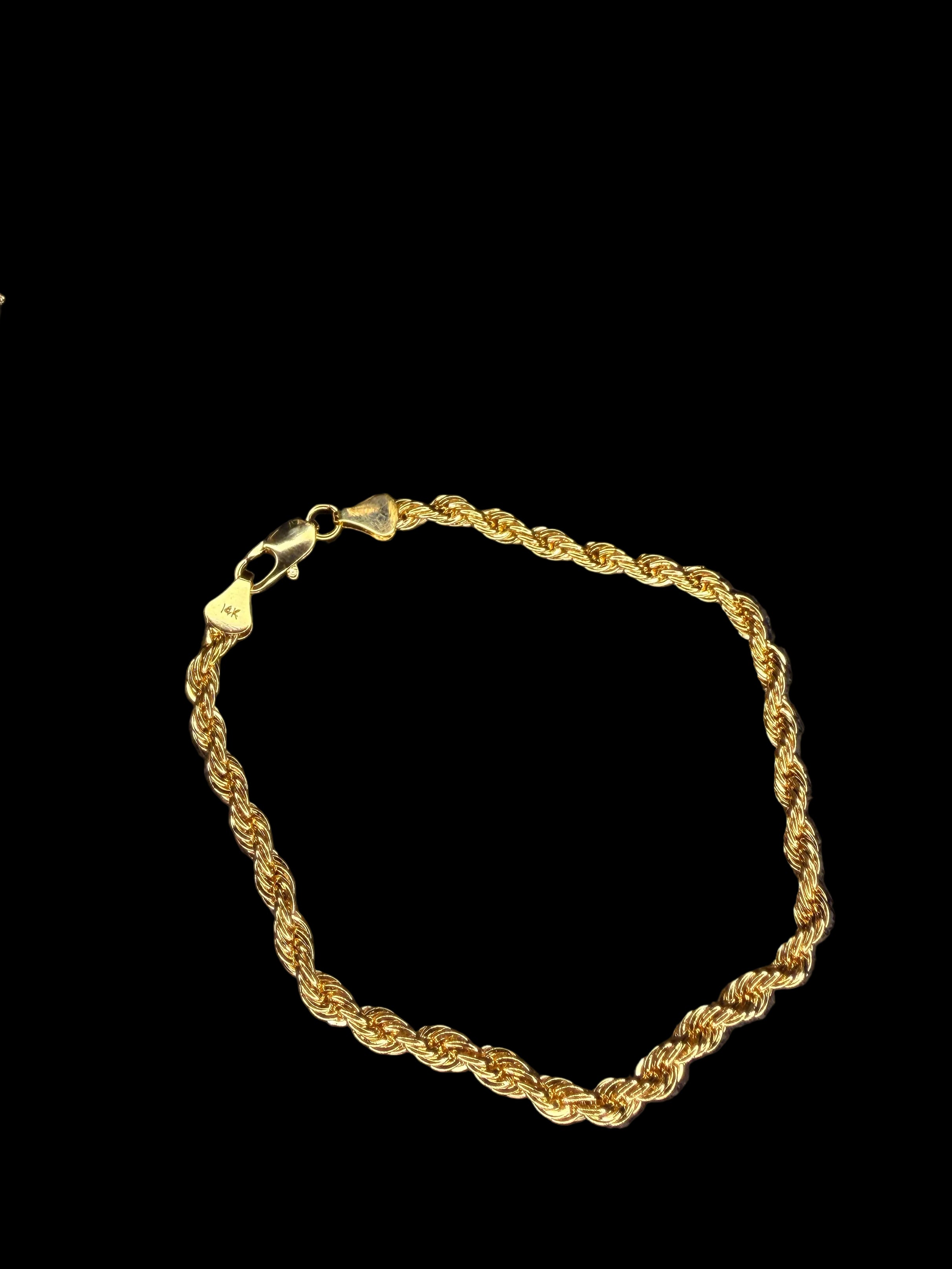 14k Gold Filled Rope Bracelets