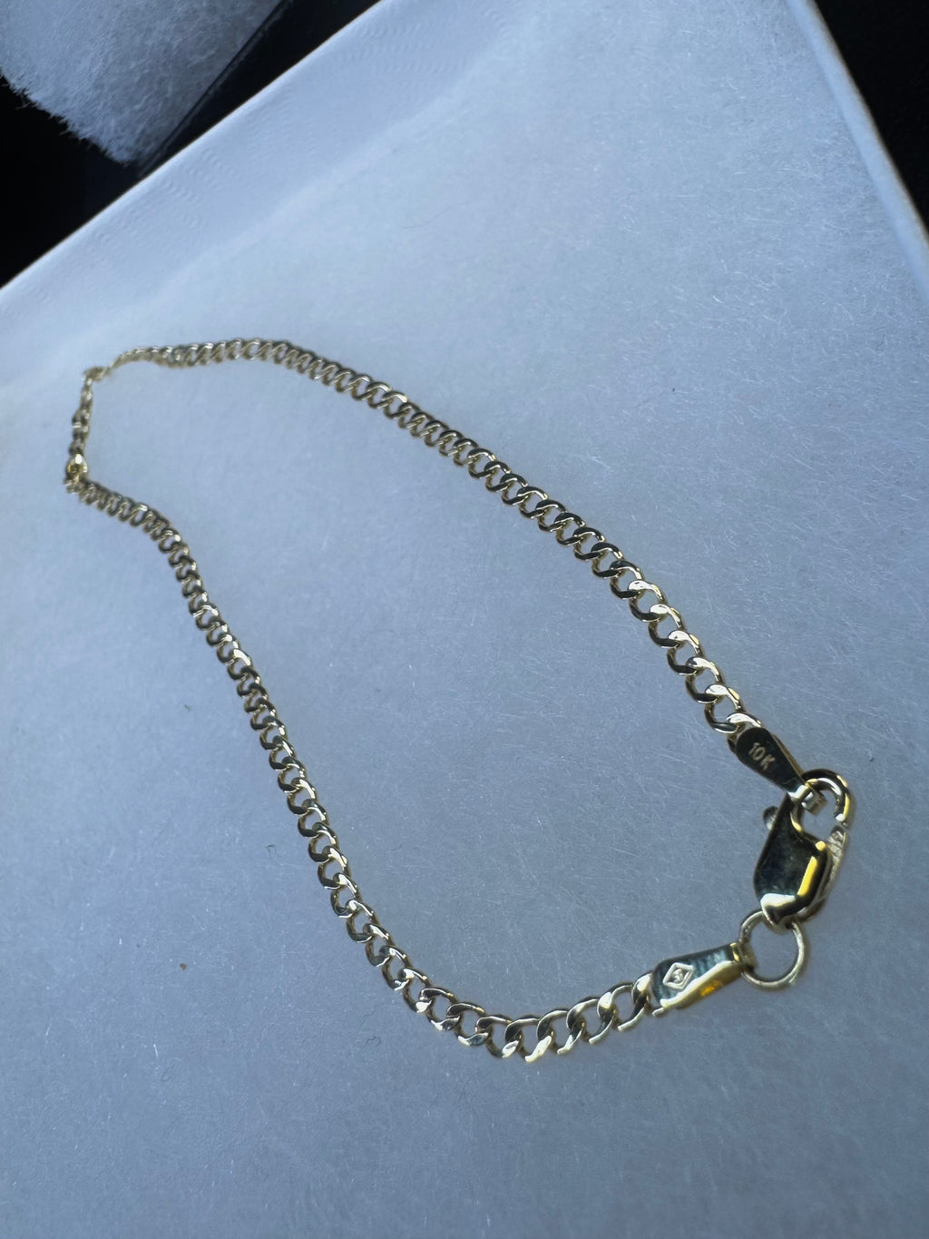 Solid 10k Cuban Link Bracelet