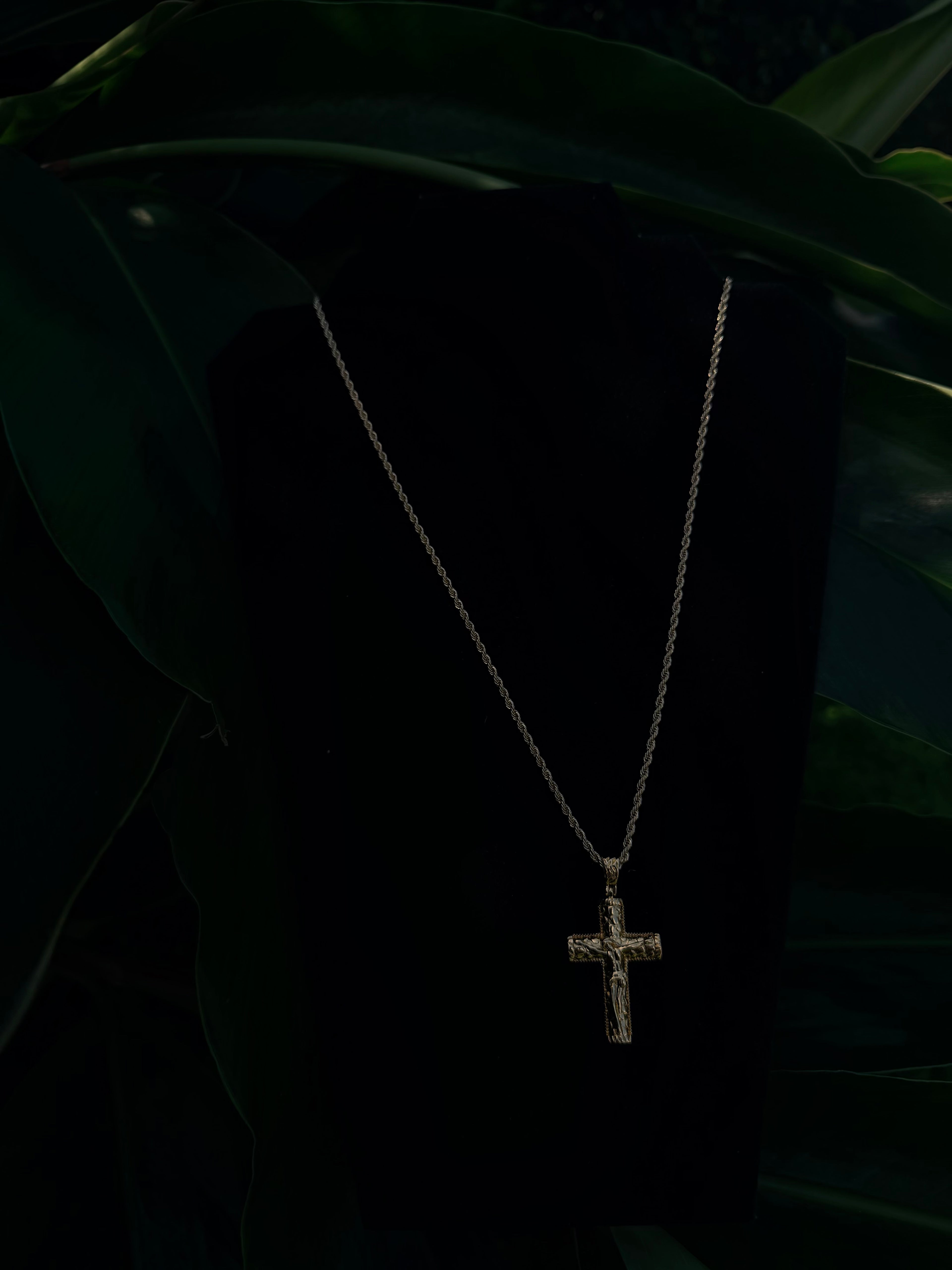 14k Gold Filled Jesus Cross Pendant