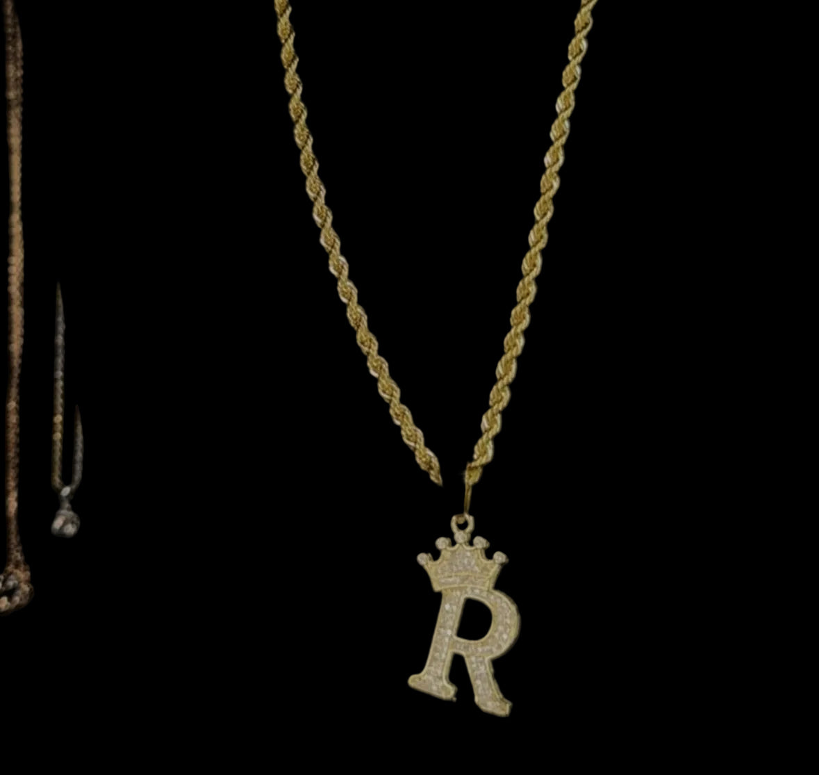 14k Gold Filled Initial Pendants