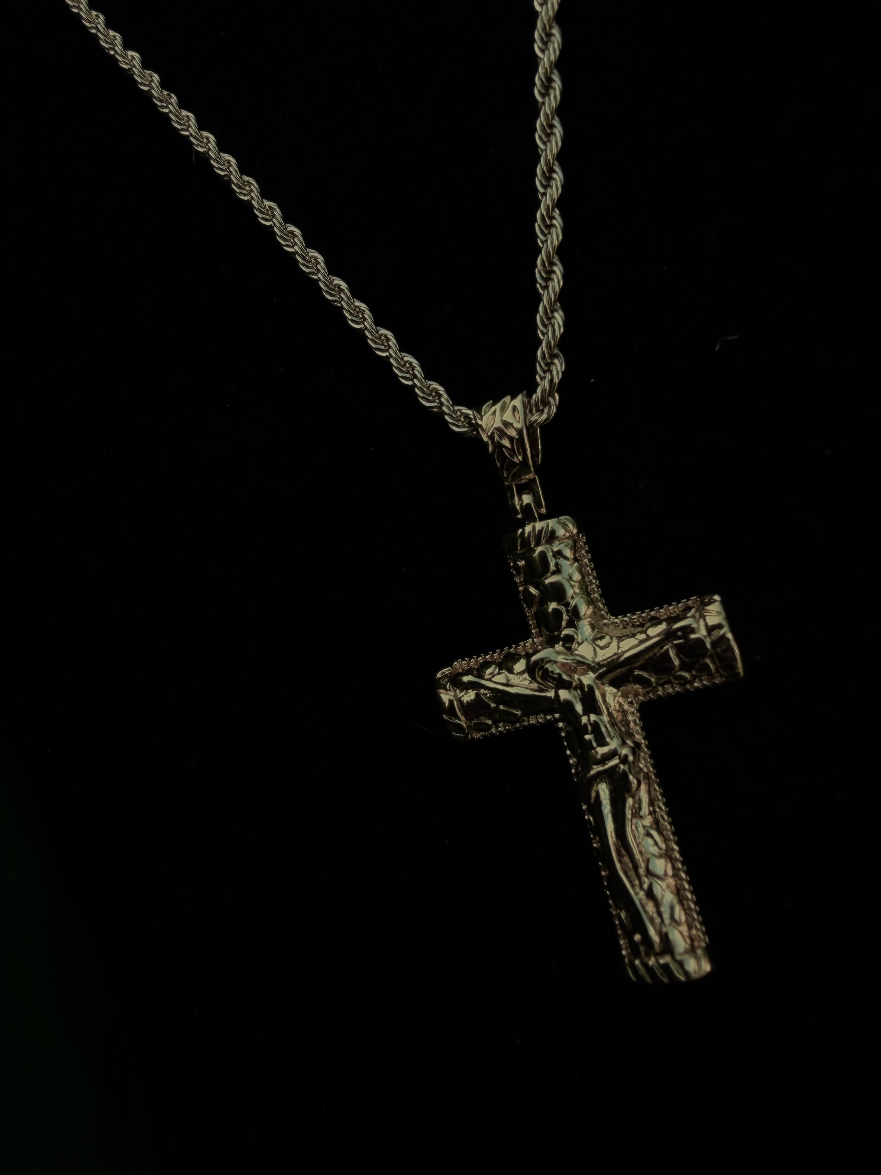 14k Gold Filled Jesus Cross Pendant