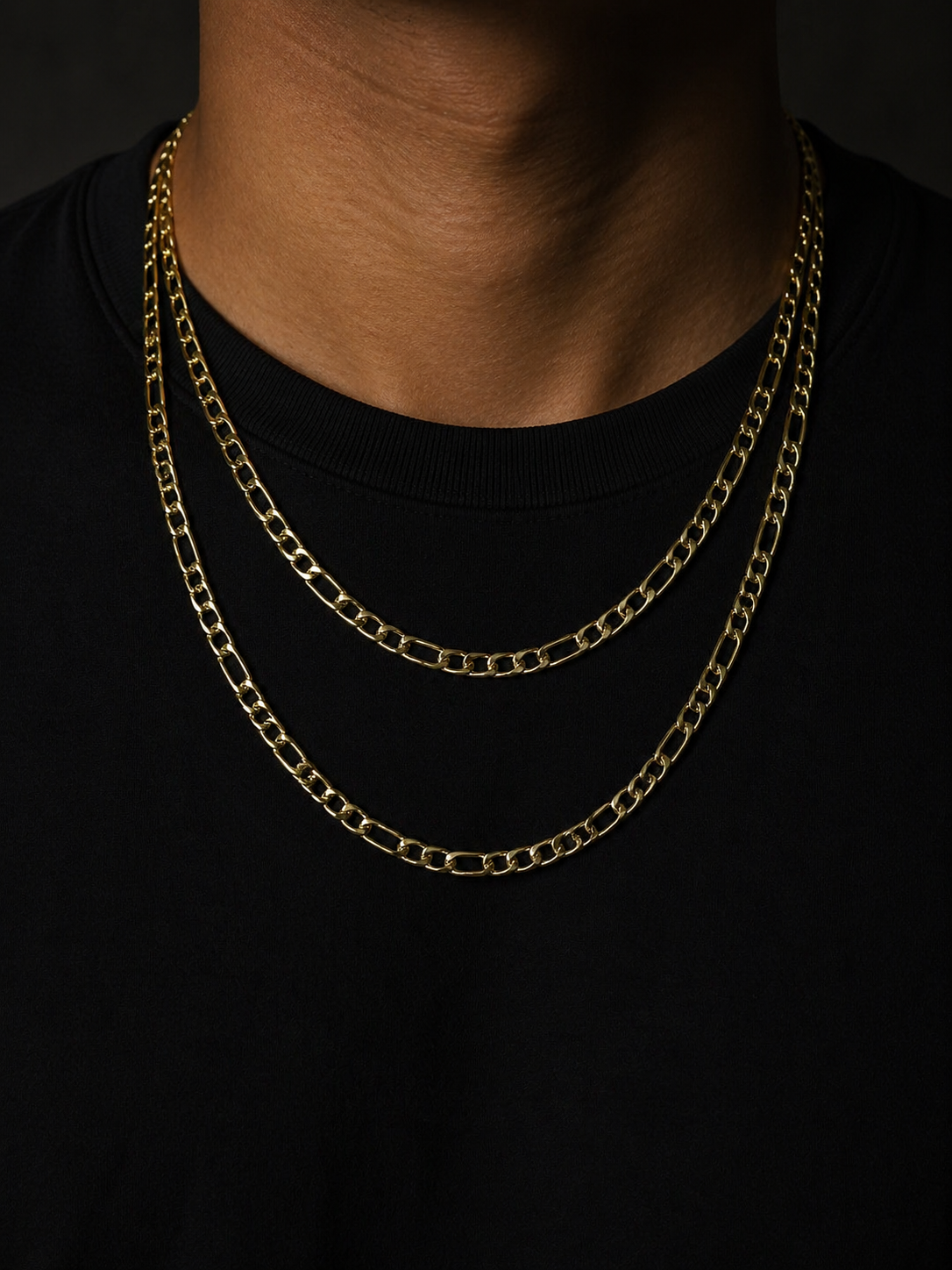 14k Gold-Filled Figaro Link Bracelet – Tarnish-Resistant, Durable Everyday Jewelry