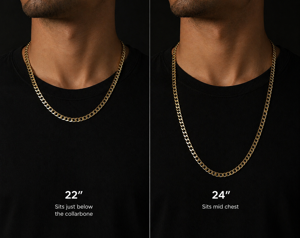 14k Gold-Filled Curb Cuban Link Necklace 6.5mm, 24-Inch