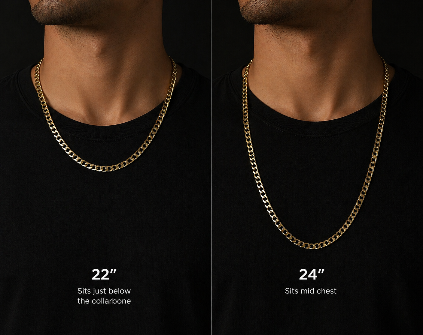 14k Gold-Filled Curb Cuban Link Necklace 6.5mm, 24-Inch