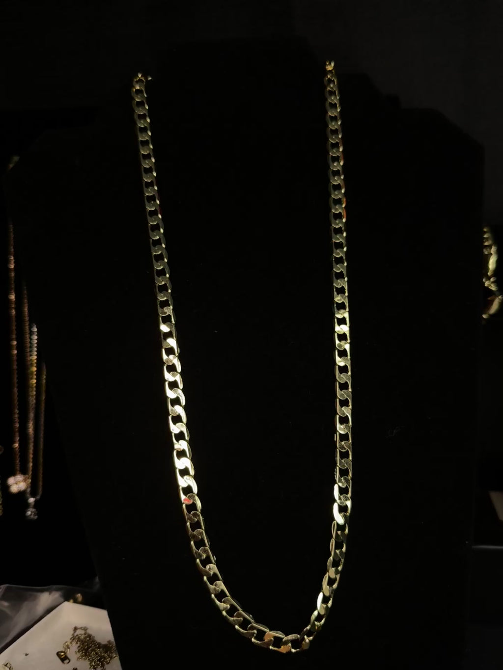 14k Gold-Filled Curb Cuban Link Necklace 6.5mm, 24-Inch