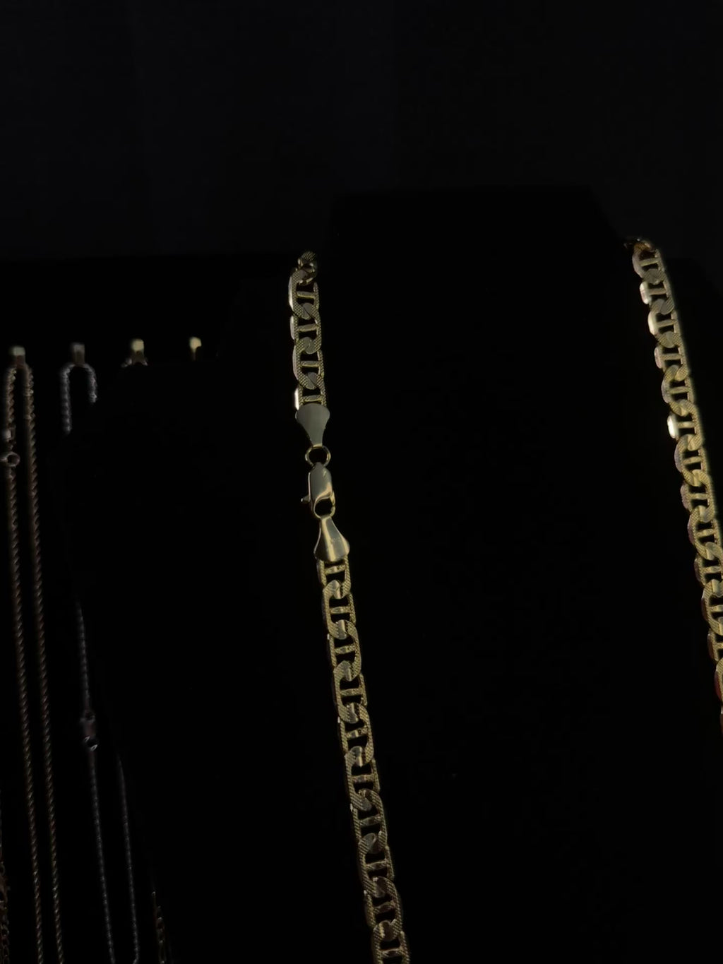 Textured Miami Cuban Link Necklace 14k Gold-Filled, 24-Inch Tarnish Resistant Chain