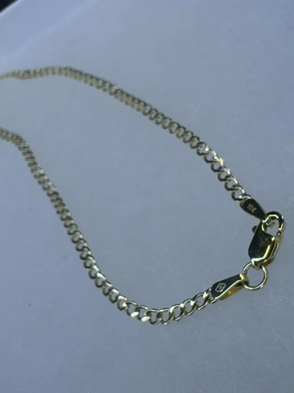 Solid 10k Cuban Link Bracelet